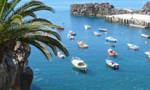 Zdjecie PORTUGALIA / Madera / Camara de Lobos / Zatoka