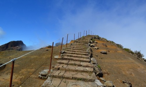 Zdjęcie PORTUGALIA / Pico do Arieiro / Madera / Schody do nieba