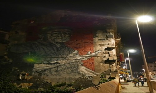 Zdjcie PORTUGALIA / Porto / Ribeira / street art