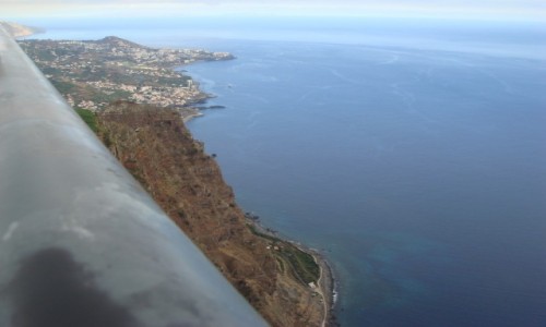 Zdjęcie PORTUGALIA / Madera / Cabo Girao / mega klif Cabo Girao=-580m nad oceanem