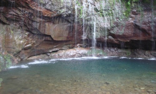 Zdj�cie PORTUGALIA / Madera / lewada / wodospad 25 fontann