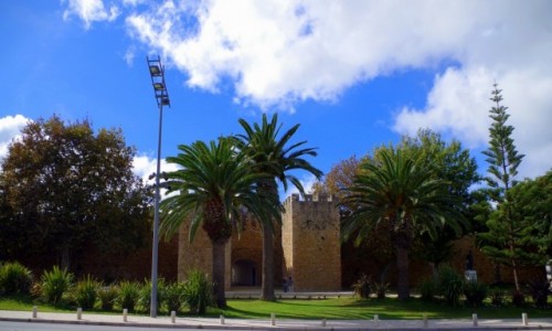 Zdjęcie PORTUGALIA / algarve / Lagos / - mury obronne Lagos -