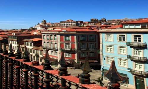 Zdjcie PORTUGALIA / Porto / Wzgrze Pena Ventosa / Za potem