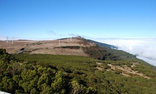 Zdjęcie PORTUGALIA / Madera / Pico Areeiro / widok na Paul da Serra