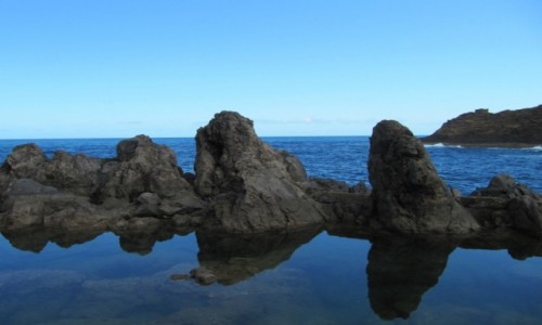 Zdjcie PORTUGALIA / Madera / okolice Porto Moniz / naturalny basen lawowy