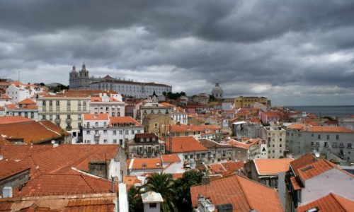 Zdjecie PORTUGALIA / - / Lizbona / Lizbona przed burz
