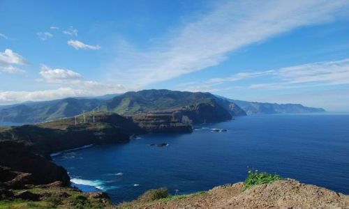 Zdjcie PORTUGALIA / Madera / Ponta de Sao Laurenco / View from Ponta de Sao Laurenco