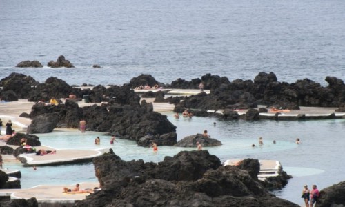 Zdjecie PORTUGALIA / Madera / Madera / Porto Moniz - kurort na Maderze