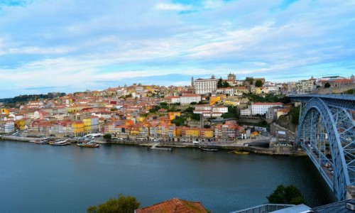 Zdjecie PORTUGALIA / Porto  / Porto / Urocze Porto z PONTE LUIZ I.