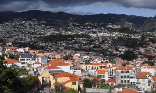 Zdjecie PORTUGALIA / Madera / Funchal - stolica Madery / Widok na Funchal