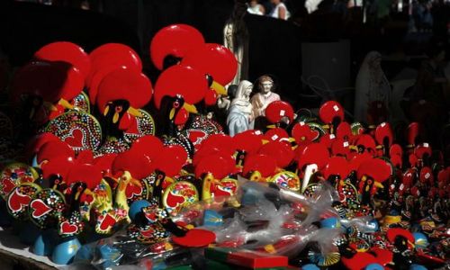 Zdjęcie PORTUGALIA / brak / Barcelos / Słynny kogut z Barcelos