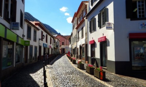 Zdjecie PORTUGALIA / Madera / Machico / ulice Machico
