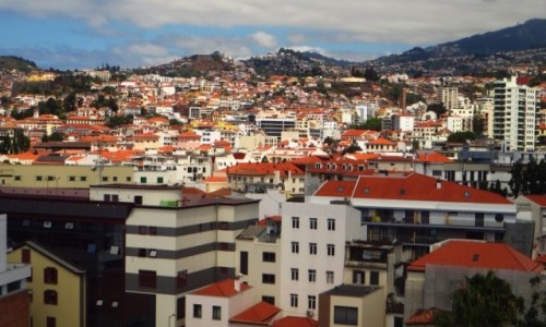Zdjcie PORTUGALIA / Madera / Funchal / panorama Funchal