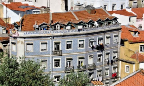 Zdjecie PORTUGALIA / - / Lizbona / w starej Lizbonie...