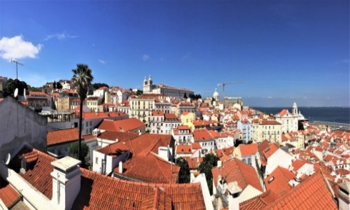 Zdjecie PORTUGALIA / - / Lizbona / panoramicznie...