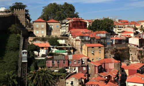 Zdjcie PORTUGALIA / Porto / . / Funicular dos Guindais