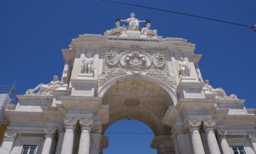 Zdjęcie PORTUGALIA / EUROPA / PORTUGALIA / LIZBONA ŁUK  TRIUMFALNY