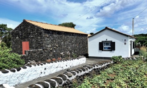 Zdjcie PORTUGALIA / Wyspa Pico / Madalena / Lokalna architektura