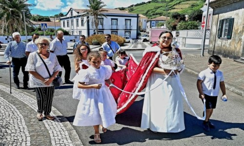Zdjęcie PORTUGALIA / Azory, Wyspa Flores / Santa Cruz / Uroczystości pamięci św Izabeli, królowej Portugalii