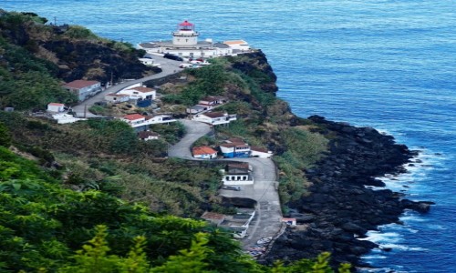 Zdjcie PORTUGALIA / Wyspa San Miguel / Nordeste / Latarnia morska