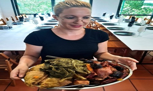 Zdjecie PORTUGALIA / Azory / Wyspa Sao Miguel,  / Cozido das Furnas, potrawa gotowana na wulkanie