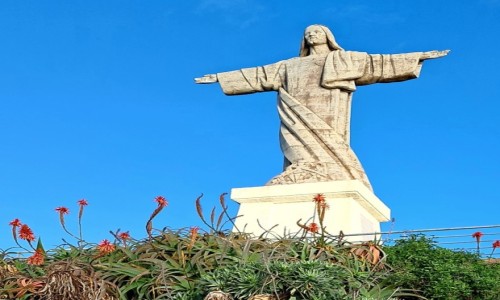 Zdjcie PORTUGALIA / Madera / Ponta do Garajau / Pomnik Chrystusa Krla (Cristo Rei)