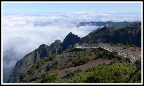 Zdjęcie PORTUGALIA / Madera / Pico Ruivo 1862 m.n.p.m. / Ponad chmurami