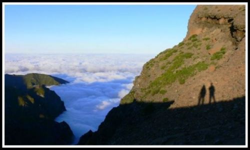 Zdjecie PORTUGALIA / Madera / W okolicach Pico das Torres 1851 m.n.p.m. / Chmury u stop