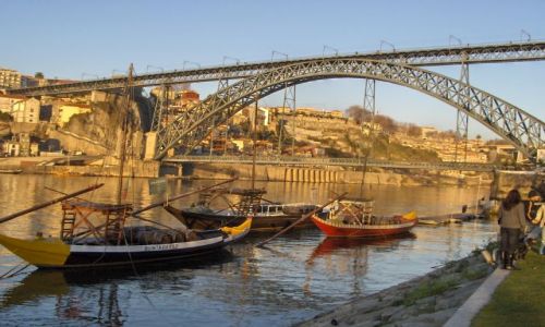 Zdjecie PORTUGALIA / Douro / Porto / Ponte dom Luis