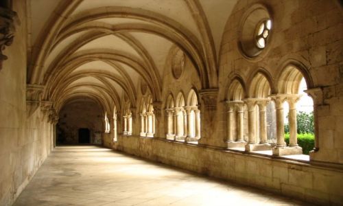 Zdjecie PORTUGALIA / północna Portugalia / północna Portugalia / krużganki klasztoru