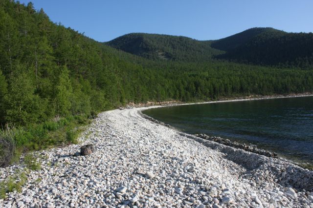 Zdjęcia: Bajkał, Buriacja, Plaża nad Bajkałem, ROSJA Zdjęcia: Bajkał, Buriacja, Plaża nad Bajkałem, ROSJA