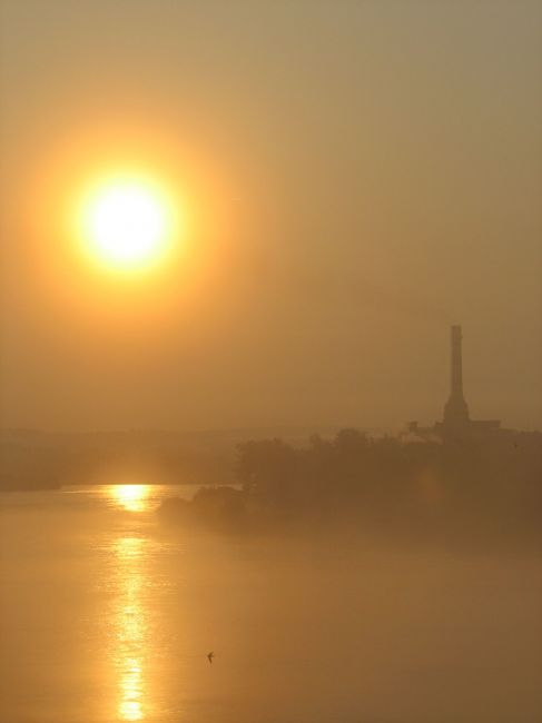 Zdjęcia: Irkuck, Wschód slońca nad Angarą, ROSJA Zdjęcia: Irkuck, Wschód slońca nad Angarą, ROSJA