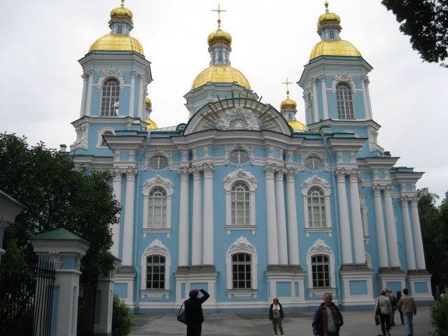 Zdjęcia: Petersburg, Petersburg - Morski Sobór Swiętego Mikołaja, ROSJA Zdjęcia: Petersburg, Petersburg - Morski Sobór Swiętego Mikołaja, ROSJA