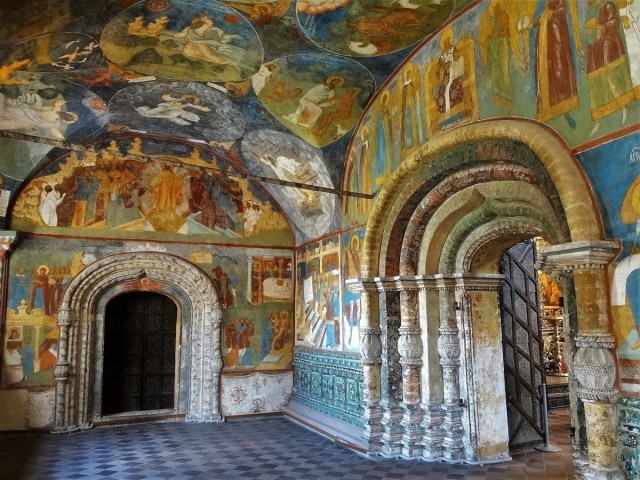 Zdj cia: Jarosław, Złoty Pierścień Moskwy, Cerkiew proroka Eliasza - najpiękniejsze wnętrze na Złotym Pierścieniu, ROSJA Zdj cia: Jarosław, Złoty Pierścień Moskwy, Cerkiew proroka Eliasza - najpiękniejsze wnętrze na Złotym Pierścieniu, ROSJA