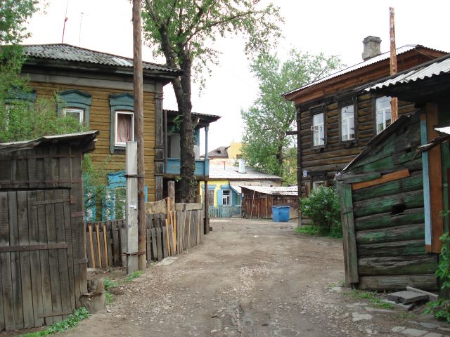 Zdjęcia: Irkuck, Irkucka Oblast, Stary Irkuck - podwórka, ROSJA Zdjęcia: Irkuck, Irkucka Oblast, Stary Irkuck - podwórka, ROSJA