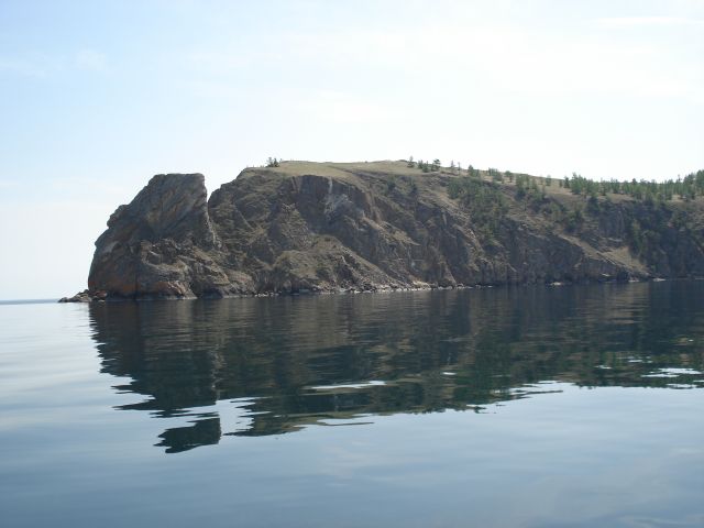 Zdjęcia: Wyspa Olchon, Irkucka Oblast, Szamanka od strony wody, ROSJA Zdjęcia: Wyspa Olchon, Irkucka Oblast, Szamanka od strony wody, ROSJA