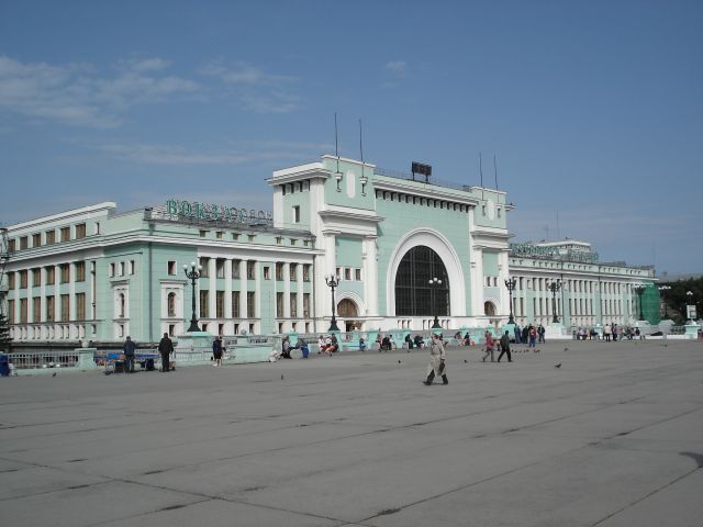 Zdjęcia: Nowosybirsk, Nowosybirsk, Dworzec w Nowosybirsku, ROSJA Zdjęcia: Nowosybirsk, Nowosybirsk, Dworzec w Nowosybirsku, ROSJA