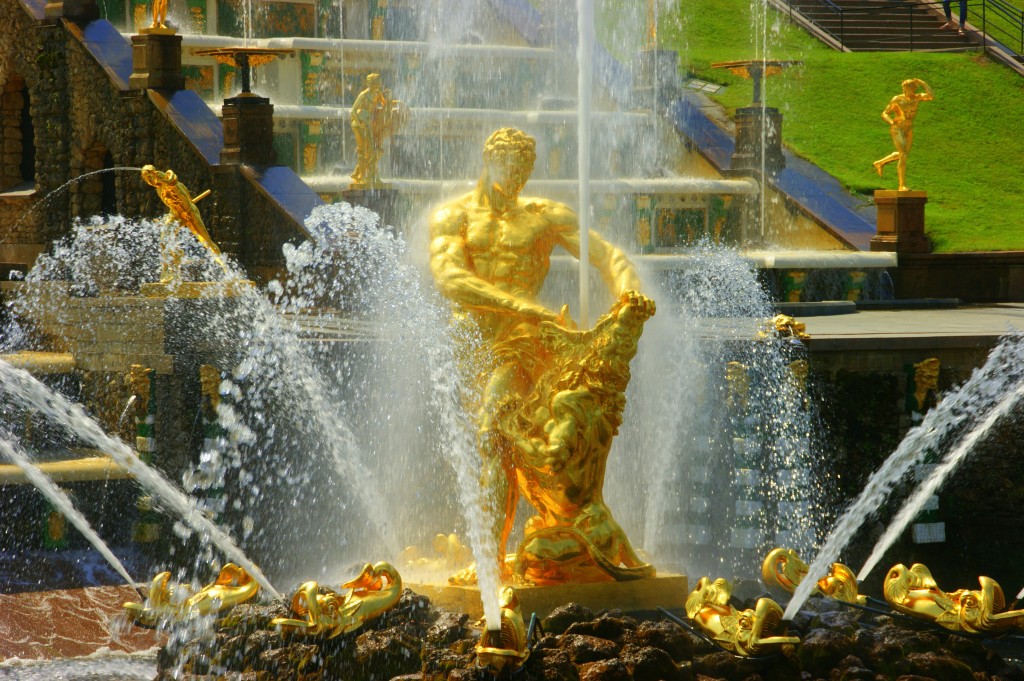 Zdjęcia: Petersburg, Petersburg, Peterhof, ROSJA Zdjęcia: Petersburg, Petersburg, Peterhof, ROSJA