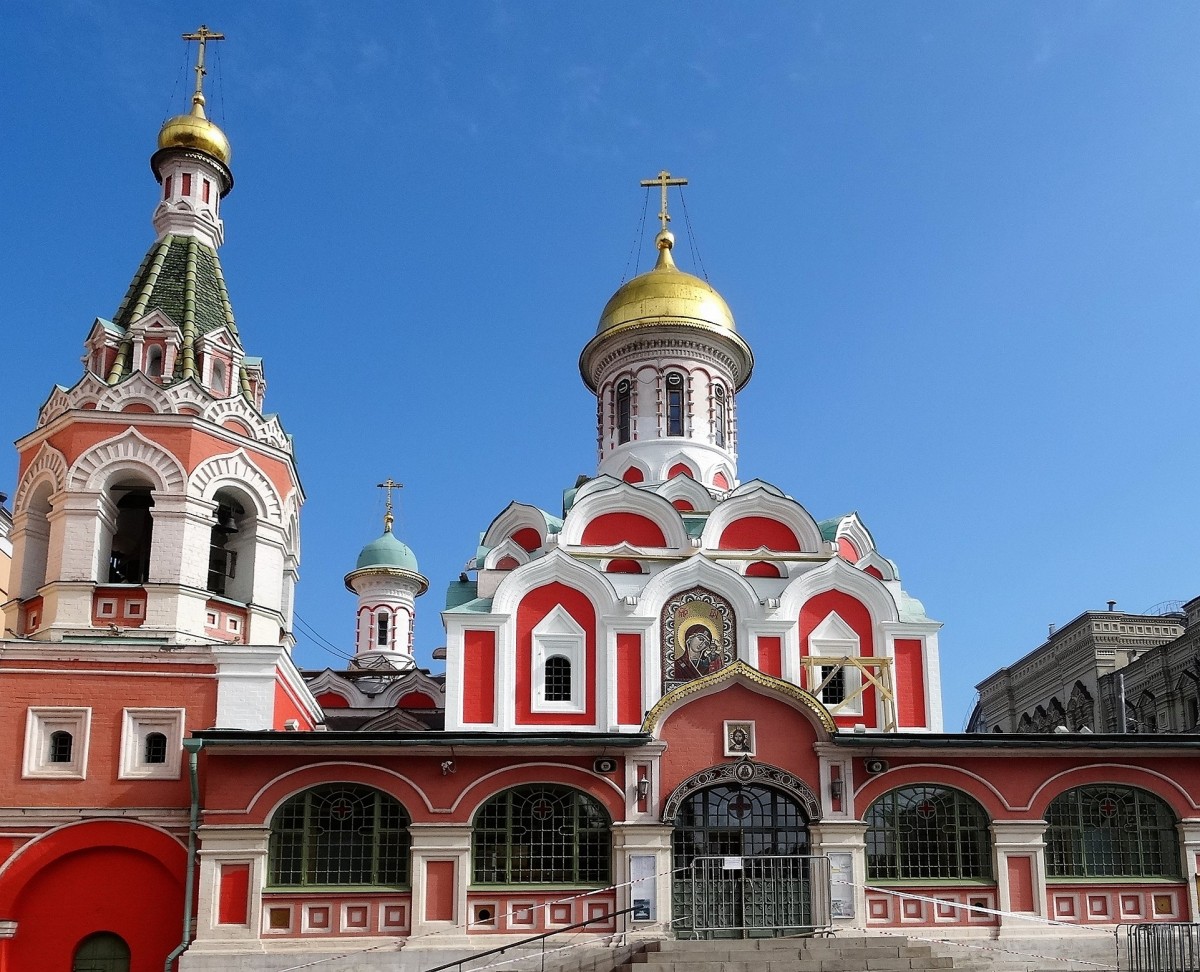 Zdjęcia: Róg Nikolskiej i Placu Czerwonego, Moskwa, Sobór Kazański, ROSJA Zdjęcia: Róg Nikolskiej i Placu Czerwonego, Moskwa, Sobór Kazański, ROSJA