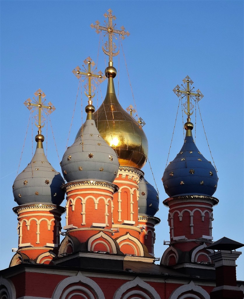 Zdjęcia: Cerkiew św. Jerzego, Moskwa, Kopuły i kopułki, ROSJA Zdjęcia: Cerkiew św. Jerzego, Moskwa, Kopuły i kopułki, ROSJA