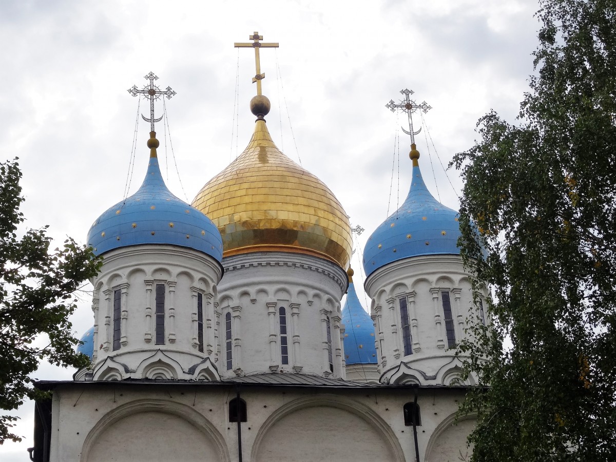 Zdjęcia: Nowospasskij Monastyr, Moskwa , Kopuły i kopułki, ROSJA Zdjęcia: Nowospasskij Monastyr, Moskwa , Kopuły i kopułki, ROSJA