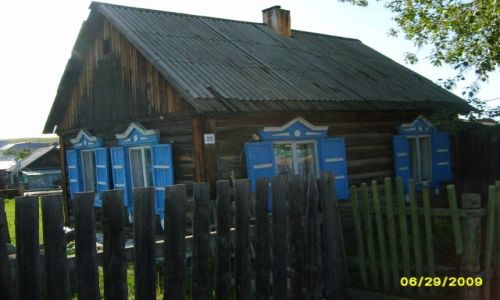 Zdjęcie ROSJA / - / Chata syberyjska / Sybeia okolice Bajkału