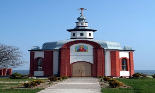Zdjcie ROSJA / Obwd Kaliningradzki / Lesnoj / Cerkiew