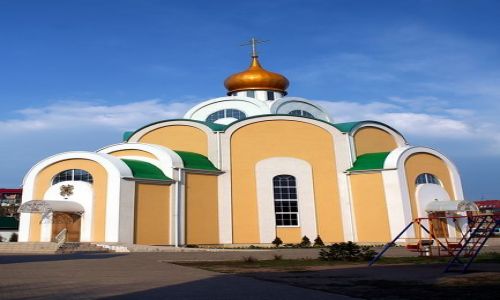 Zdjecie ROSJA / Obwd Kaliningradzki / Swietyj / Nowa cerkiew