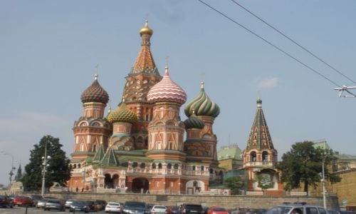 Zdjecie ROSJA / Moskwa / Plac Czerwony / spenione marzenie