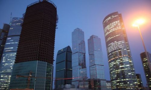 Zdjecie ROSJA / Moskwa / Moskwa City / wiezowce w Moskwa City
