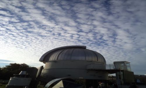 Zdjęcie ROSJA / Moskwa / dach obserwatorium astronomicznego / wszystko plynie