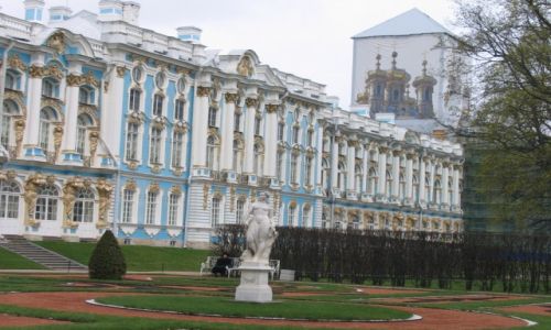 Zdjęcie ROSJA / Carskie Sioło / Letnia rezydencja / Bogactwo i przepych