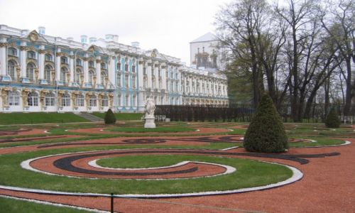 Zdj�cie ROSJA / Sankt Petersburg / Carskie Sio�o / Carski Ogrod