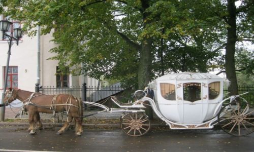 Zdjęcie ROSJA / Rosja  Suzdal / Rosja - Suzdal / Kareta - dorożka